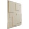 Ekena Millwork 19 5/8in. W x 19 5/8in. H Gomez EnduraWall Decorative 3D Wall Panel Covers 2.67 Sq. Ft. WP20X20GOEPE - alternate 2